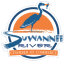 Logo for the Suwannee River Chamber of Commerce, Florida