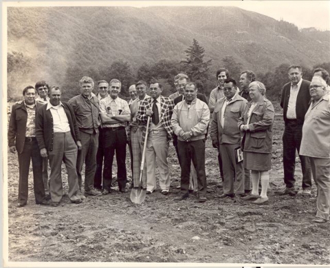 Groundbreaking Ceremony at Makah National Fish Hatchery