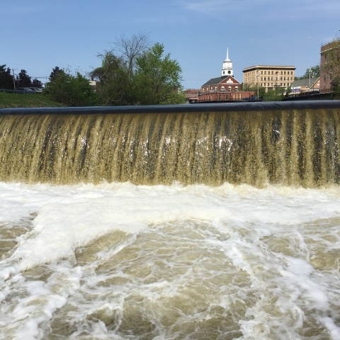 Jackson Mills Dam, Nashua River, Nashua, NH