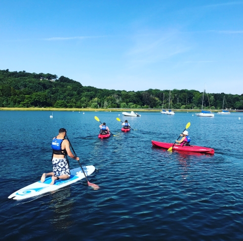 Variety of paddlers enjoy the refuge