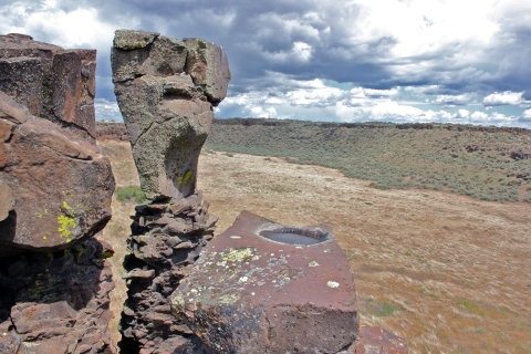 Basalt Spire At Columbia National Wildlife Refuge