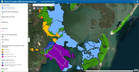 Edwin B. Forsythe NWR Interactive Map App