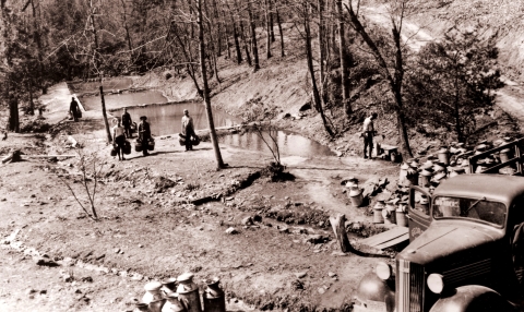 Historic Operations at Chattahoochee Forest National Fish Hatchery