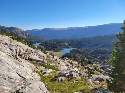 The South Fork Bull Lake Creek Drainage in the Wind River Roadless Area of the Wind River Indian Reservation