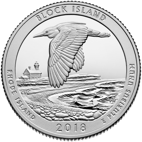 America the Beautiful Quarter for BI NWR.