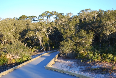 The new Bon Secour boardwalk