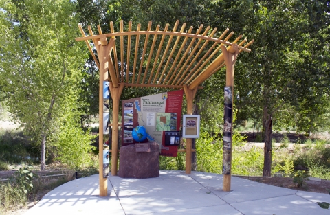 Pahranagat National Wildlife Refuge Visitor Center Information Kisok