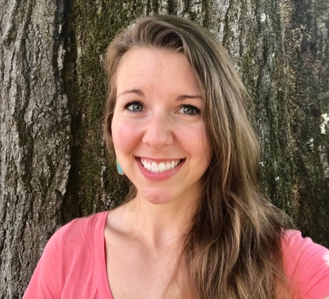 Headshot photo of Shannon Westlake in front of a tree