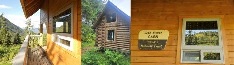 Bird-Friendly Window Treatments at Tongass National Forest Recreation Cabins by Gwen Baluss, Wildlife Biologist, Juneau Ranger District, USFS