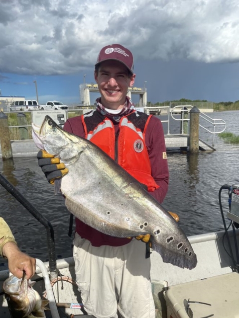 Fish Collecting at Artur R. Marshall Loxahatchee National Wildlife Refuge 