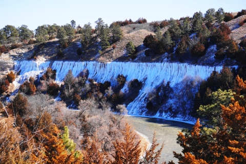 Fort Niobrara National Wildlife Refuge River Snow