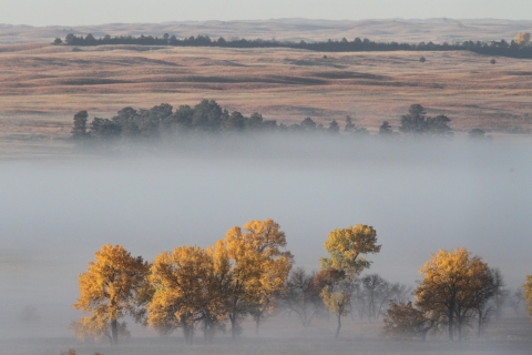 Fort Niobrara National Wildlife Refuge View from Overlook of the Sandhills