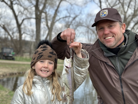 Children's fishing event