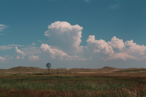 Clouds in the Nebraska Sandhills