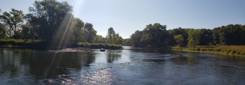 Platte River at Crane Meadows National Wildlife Refuge