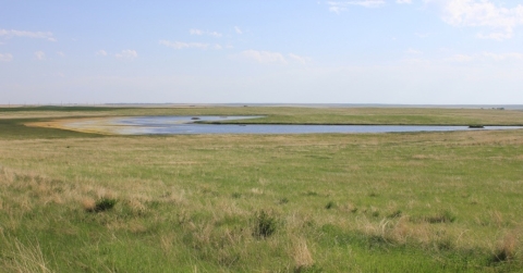 Charles M. Russell Wetlands Management District landscape 