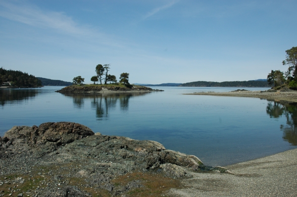 A View of Turn Harbor From The Campground