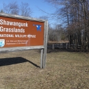 Entrance sign at the Shawangunk Grasslands National Wildlife Refuge