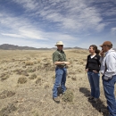 Partners for Fish and Wildlife: Biologists Susan Abele and Chris Jasmine Meet with Smith Creek Ranch Manager Duane Coombs to Conduct Site Visit for Sage Grouse in central Nevada