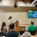 USFWS employee giving a presentation