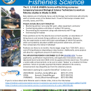 2023 USFWS Fisheries Biotech Job Flyer 