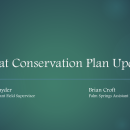 Fall 2024 Tribal Coordination Meeting Habitat Conservation Plan Updates