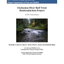 Clackamas River Bull Trout Reintroduction Project FY 2015 Annual Report