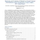 Monitoring and Evaluation of Mitchell Act-Funded National Fish Hatcheries in the Columbia River Gorge Complex 2021 Annual Report