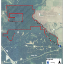 Red River NWR Pintail Hunt Map