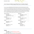 Arctic Refuge Winter Snow Conditions Report 12-8-2022