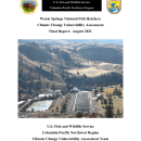 Warm Springs NFH Climate Change Vulnerability Assessment Final Report and Associated Appendices 