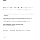 Appendix A for Effects of mining-derived metals on riffle-dwelling crayfish and in southwestern Missouri and southeastern Kansas of the Tri-State Mining District, USA (2011)