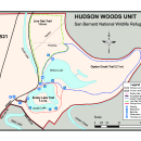 Hudson Woods Unit - Trail Map