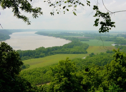 Overlook at Middle Mississippi National Wildlife Refuge