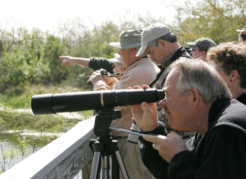 Birdwatching at Santee NWR