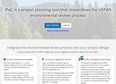 iPaC Planning Tool