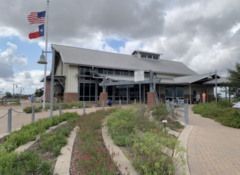 Hill County Southbound Safety Rest Area “Monarch Waystation” 